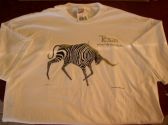 Texas Longhorn Zebra "Expect the Unexpected" Tshirt Sz X-Large - NEW